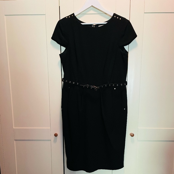Black M&S Dress Size 16 (UK) - Picture 1 of 6